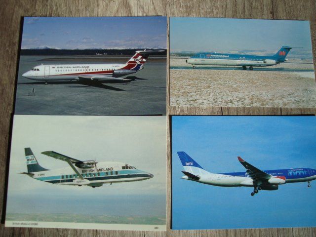 Cartes postales: British Midland 10 Verschiedene Ansichtskarte. – Neuf avec emballage d'origine à Thun par Abigboss 1