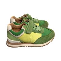 Bisgaard Kinderschuhe Sneaker grün Leder gebrauchter Zustand