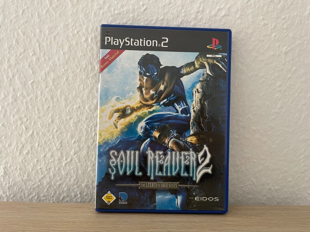 Soul Reaver 2 Sur PS2 – PAL, Version Française, Boîte Et Notice Incluses