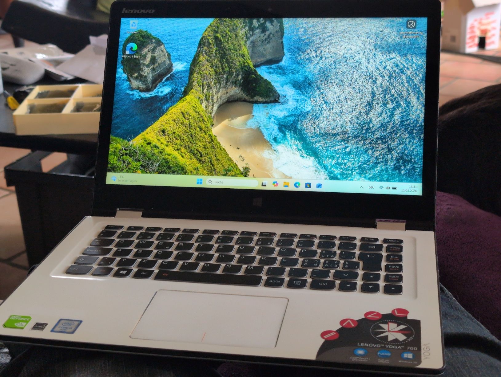 Lenovo Notebook: Lenovo Yoga Laptop & Tablet mit SSD & Touchscreen – Usato da Breitenbach venduto da Dribbel