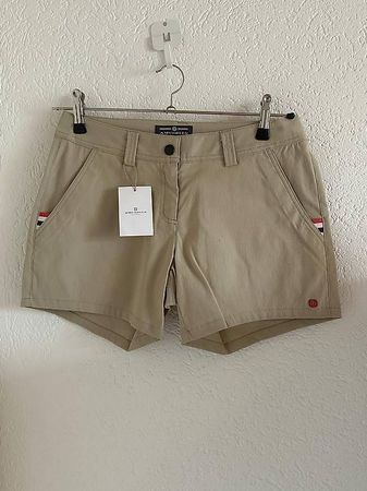 Amundsen Sports 6Incher Deck Damen-Shorts M Desert Neu