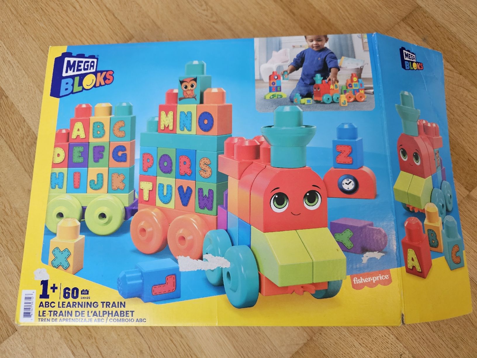 Giocattoli: Mega Bloks ABC Lernzug Bausteine Set  – Usato da Seftigen venduto da SaWe19
