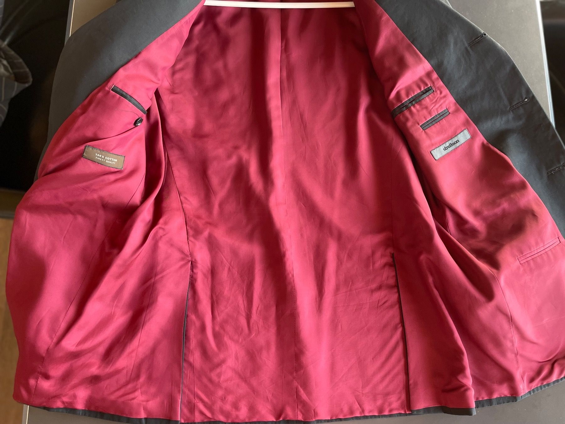 Strellson Vestes: Strellson schwarzer Blazer grösse 48 – D'occasion à Felben Wellhausen par Greuter 3