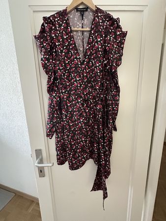 Robe imprimé floral SOMETHING NAVY taille M neuf