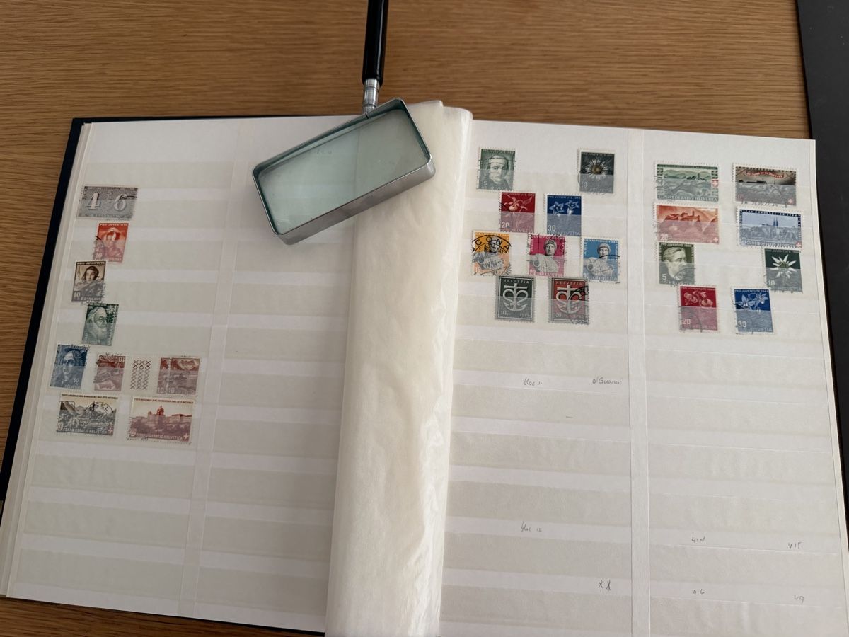 Alle Briefmarken: Album mit 38 Seiten Inhalt  – Gebraucht aus Murgenthal von Tina_4055 3
