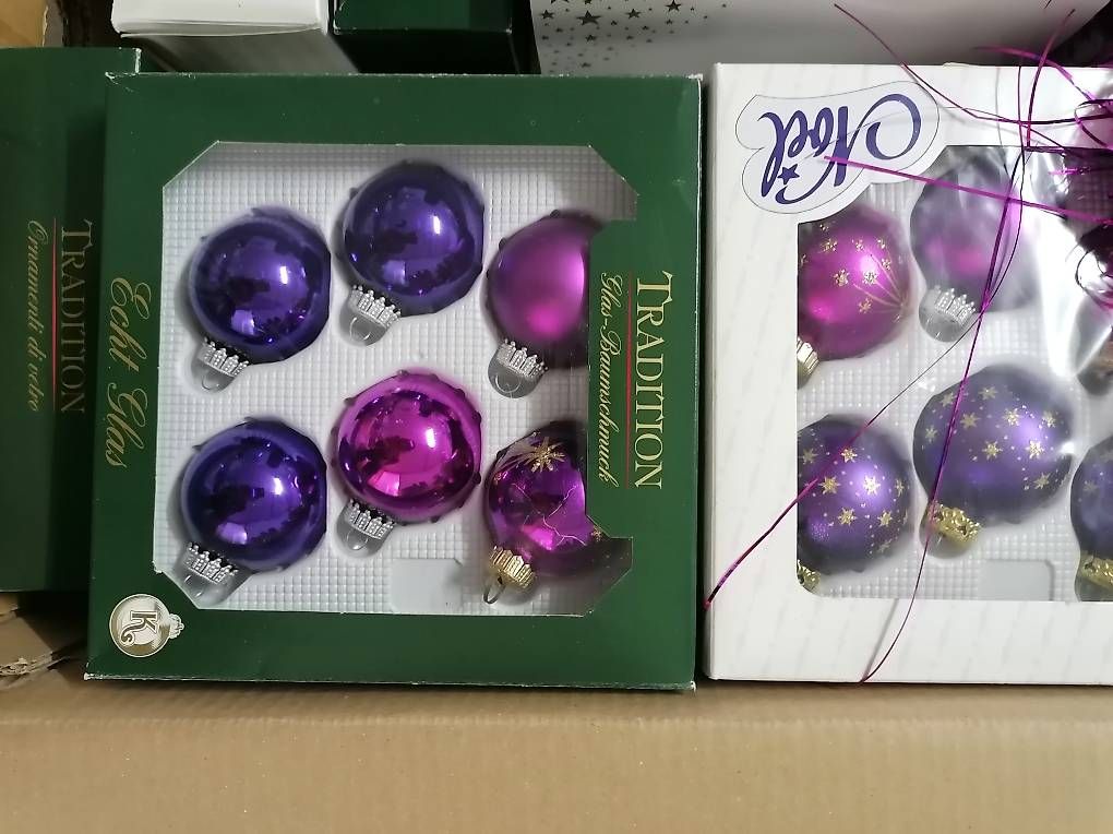 Tutte le decorazioni: Vintage Weihnachtskugeln Glas – Usato da Domat/Ems venduto da Carmensita24 4
