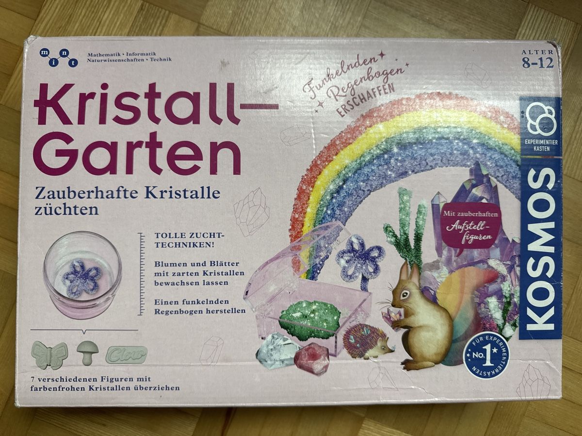 Kosmos Spiele: KOSMOS Kristall-Garten, 8 Experimente,  neu – Neu und originalverpackt aus Kilchberg ZH von Von_dutch
