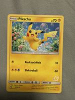 Pokémon Karte Pikachu 19/68 2019 Basis guter Zustand