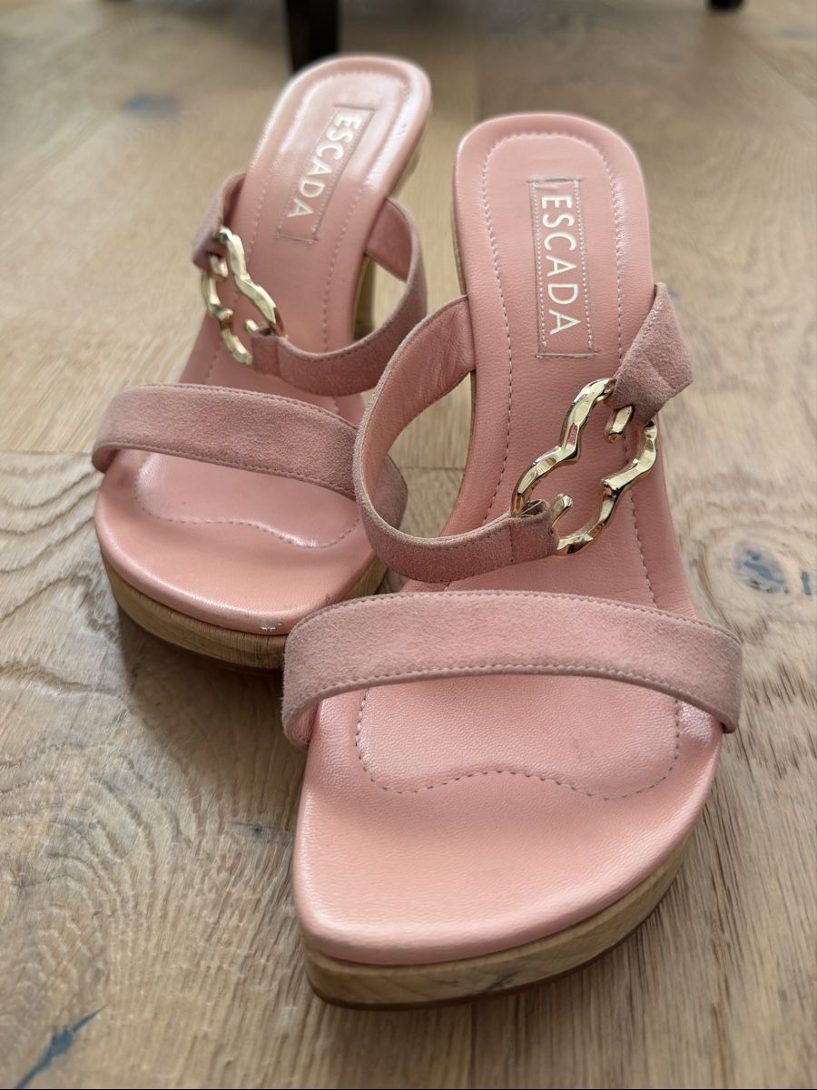 Escada Scarpe da donna: Original Escada Pumps, Grösse 38 rosa Leder – Usato da Richterswil venduto da Dfdo 3