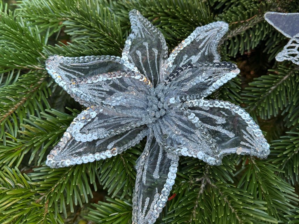Alle Dekorationen: Hochzeit - Blume - Eiskristall - Glitzer - silber - neu – Neu (gemäss Beschreibung) aus Zürich von Alot16 2