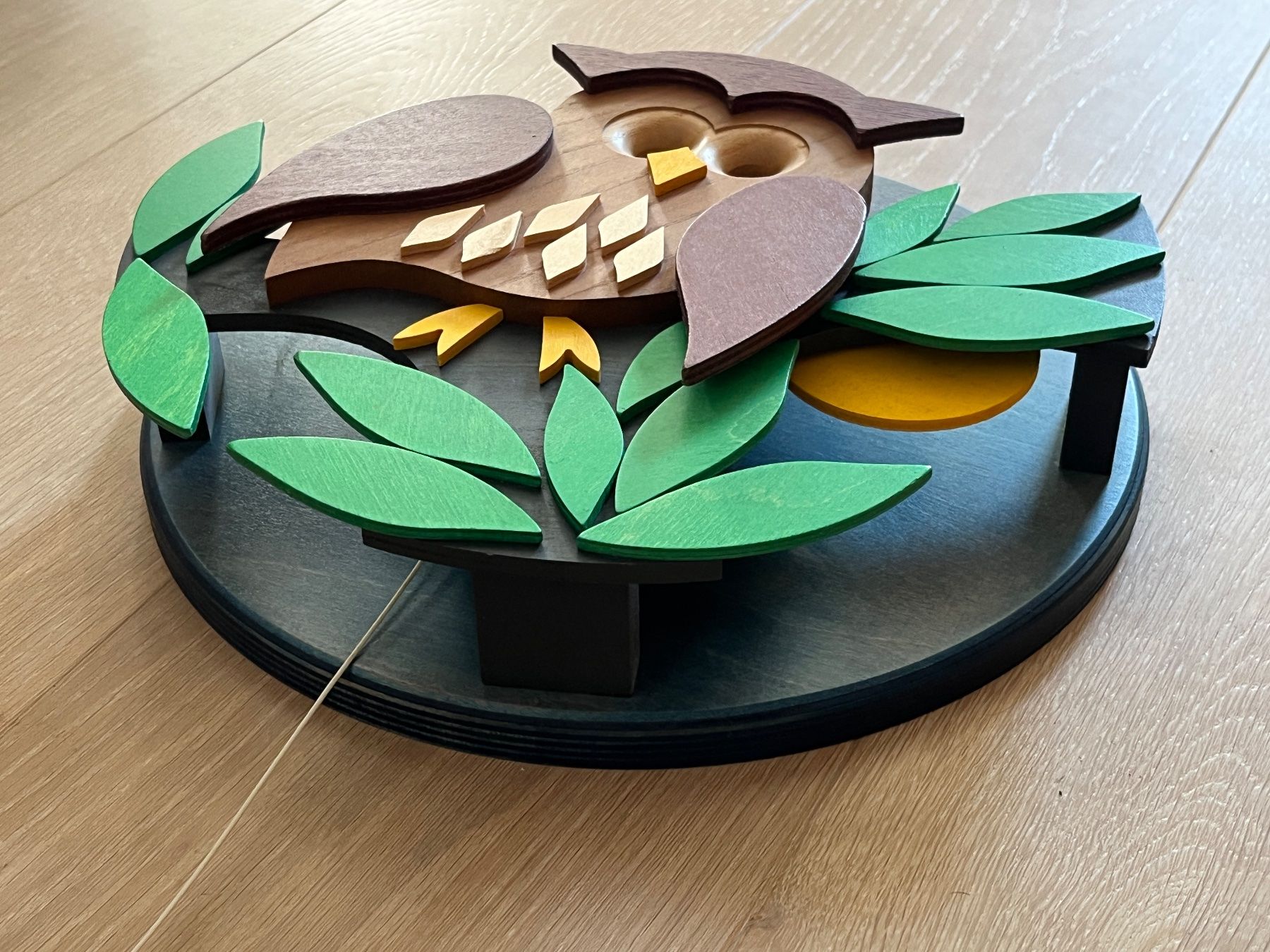 Toutes les décorations: Wunderschöne handgefertigte Spieluhr mit Eule | Uhu – D'occasion à Humlikon par snowpeak101