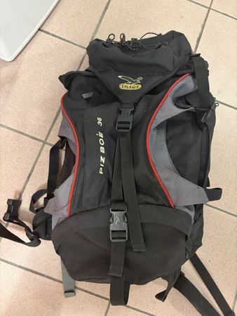 Salewa Piz Boe 36 Rucksack Schwarz/Grau guter Zustand