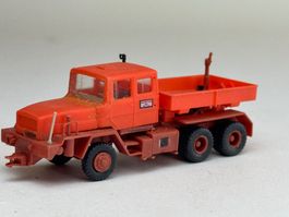 VE1-Kibri Faun Schwerlastzugmaschine orange