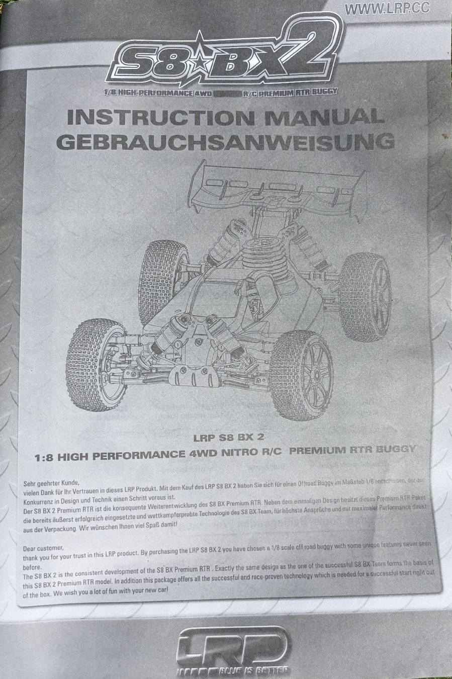 LRP Modellismo RC: LRP S8 BX 2 Nitro Buggy 1:8 – Difettoso da Seewis-Schmitten venduto da DrGroescht 4