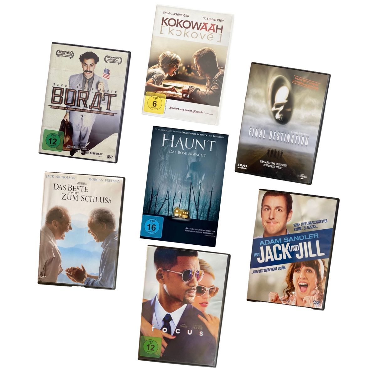 Tutti i DVDs: Film Paket DVDs gemischt – Usato da Luzern venduto da Alenaluh
