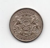 (434) Litauen, 2 Lati 1925, vz