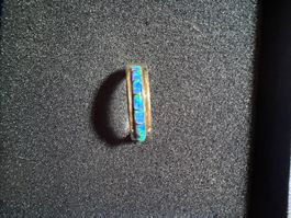 Silber-Ring mit Opal Gr.57