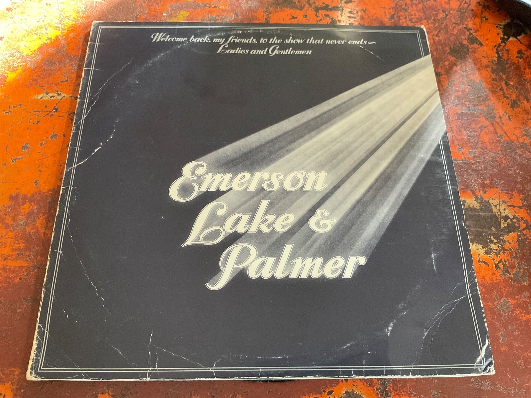 Dischi in vinile: Emerson Lake & Palmer welcome back 3LP – Usato da Delémont venduto da vinylfreak01