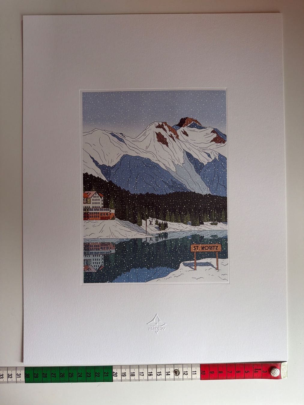 Posters & Illustrations: Louis Vuitton St. Moritz Print / Kunstdruck Original – Neuf (Voir description) à Dällikon par ssshk 2