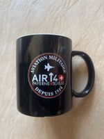 Tasse à café ou mug noire AIR14 Aviation militaire Payerne