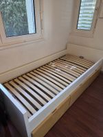 Bett Ikea mit Schubladen und Lattenrost für CHF 1 abzuholen