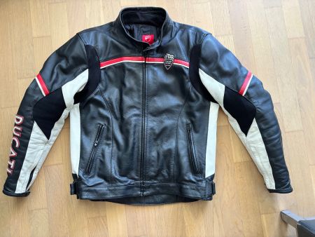 Ducati Lederjacke Gr. 52 Motorradjacke 🏍️