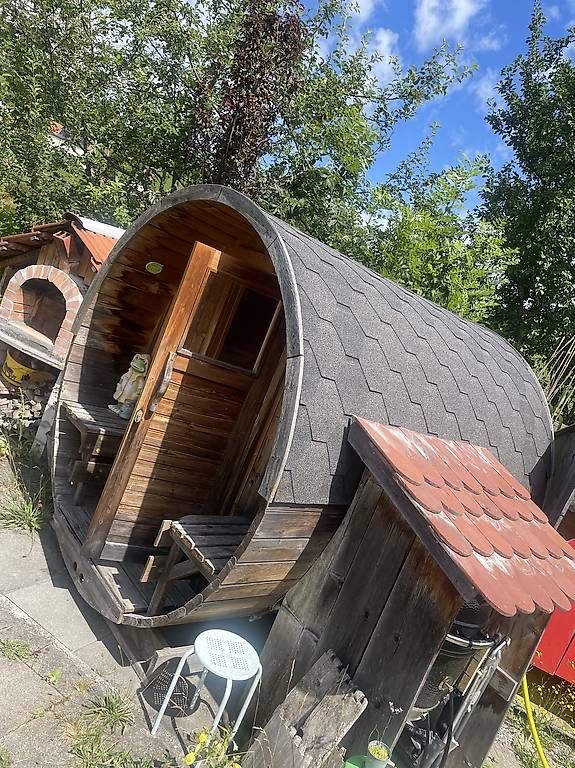 Sauna & Accessori: Schlaffass / Saunafass mit Harvia-Heizung – Usato da Berg SG venduto da phi_fzq9 2