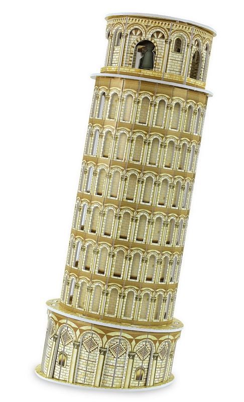 Puzzle: 3D-Puzzle Schiefer Turm von Pisa – Nuovo e nell'imballaggio originale da Wettingen venduto da Swala