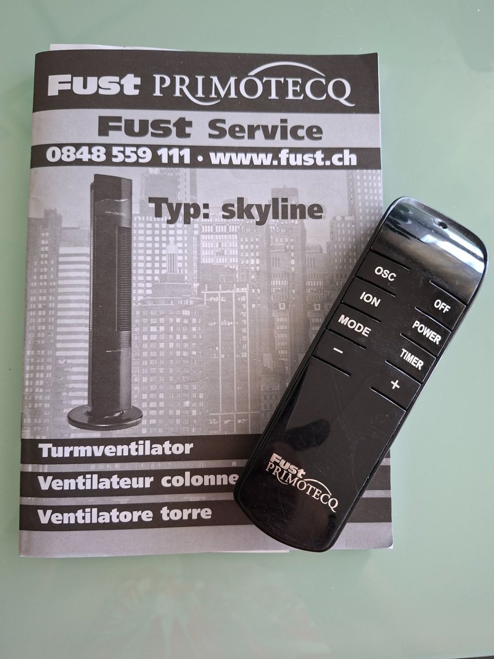 Primotecq Ventilatoren: Turmventilator Primotecq Skyline – Gebraucht aus Volketswil von Corvette06 3