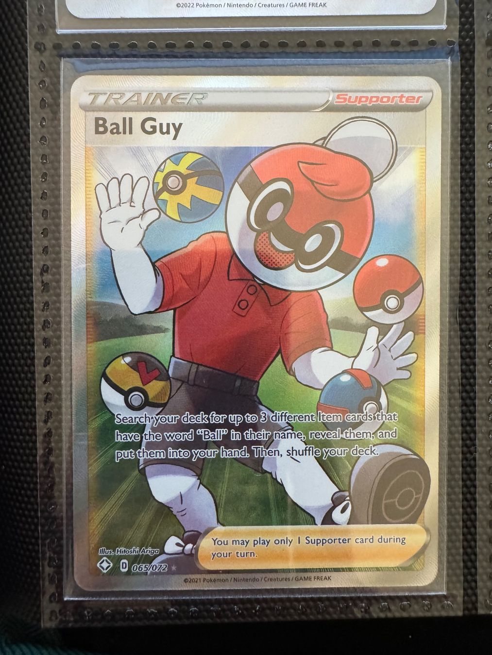 Pokémon Sammelbilder & Trading cards: Pokémon Ball Guy SHF 65 – Neu (gemäss Beschreibung) aus Winterthur von hershanking