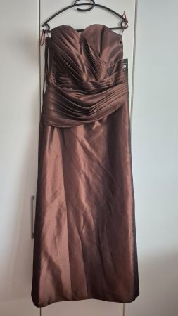 Pawa Queen Abendkleid, Gr. 42, braun, festlich, neuwertig