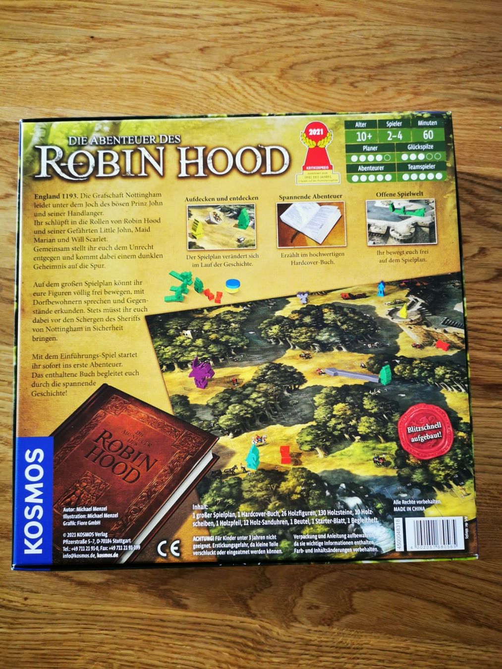 Kosmos Giochi: Kosmos - Die Abenteuer des Robin Hood – Usato da Adligenswil venduto da sasa_be 1