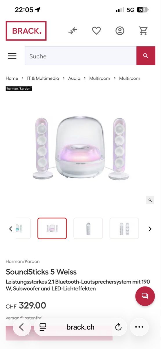 Harman-Kardon Lautsprecher: harman/kardon Soundsystem – Neu und originalverpackt aus Kriens von SRIKA 2