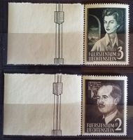 276-77, Ergänzungswerte, Fürst, Fürstin, postfrisch Kt. 300