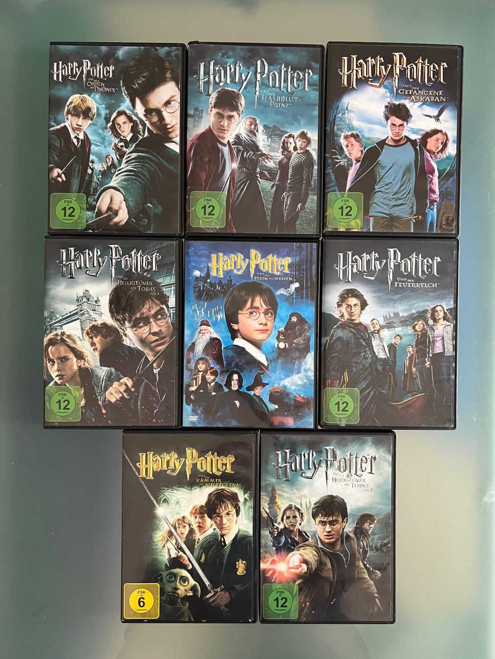 Tous les DVDs: Harry Potter DVD Sammlung – D'occasion à Brunnen par Bonitoman