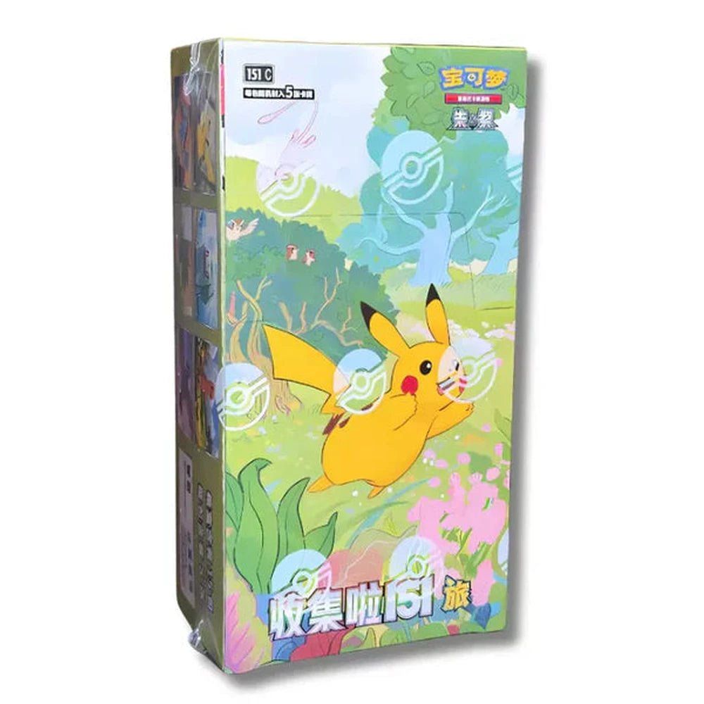 Pokémon Carte collezionabili: Collect 151 journey Booster Box chinesisch – Nuovo e nell'imballaggio originale da Erlinsbach SO venduto da PKMPr0ffesor