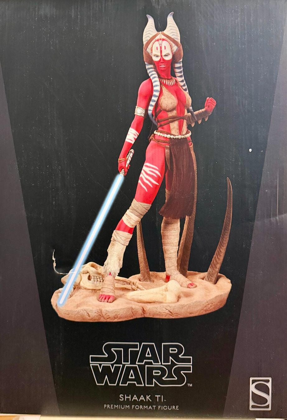 Star Wars Statuette: Star Wars Shaak Ti Premium Format Figure (Sideshow) – Nuovo e nell'imballaggio originale da Dietikon venduto da Second-Life.Shop