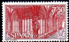 SPANIEN 1971 HEILIGES JAHR V. COMPOSTELA **POSTFRISCH** -X83