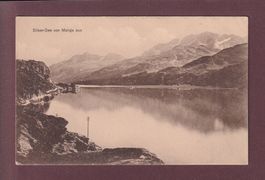 SILSER-SEE von Maloja aus