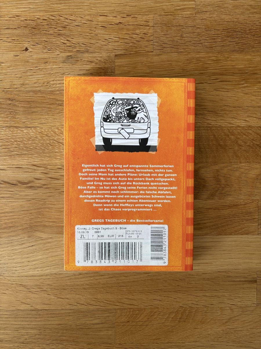 Bücher: Gregs Tagebuch 9 Böse Falle Buch Comic – Neu (gemäss Beschreibung) aus Effretikon von jedibabu 3