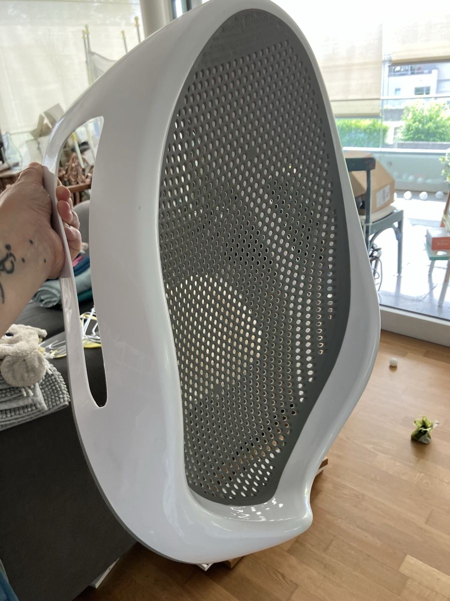 Seggiolini per auto: Gently Used Infant Baby Bath - White/Grey – Usato da Wädenswil venduto da kat_q9gp