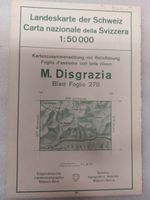 Landes Karte - M. Disgrazia - 1961