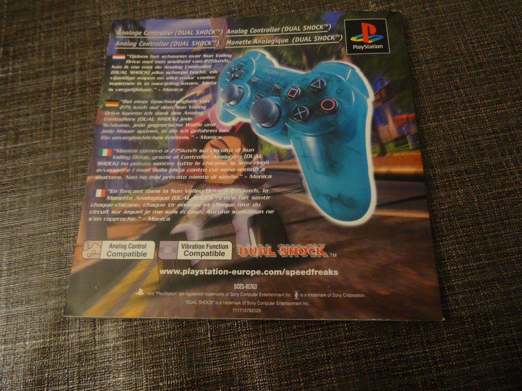 Sony Giochi: Anleitung zu Speed Freaks PS1 – Usato da Olten venduto da Disc-Ausverkauf 1