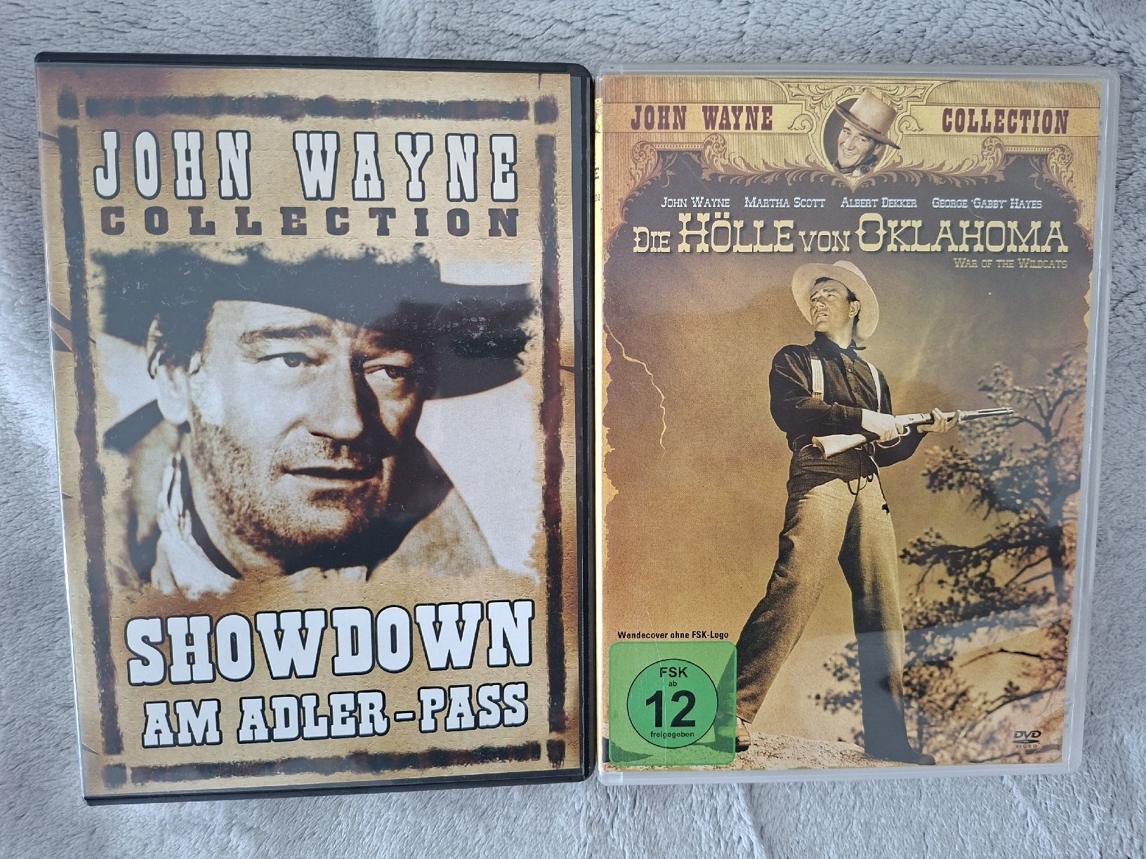Tutti i DVDs: JOHN WAYNE  2x DVD – Usato da Aesch BL venduto da Burschi59