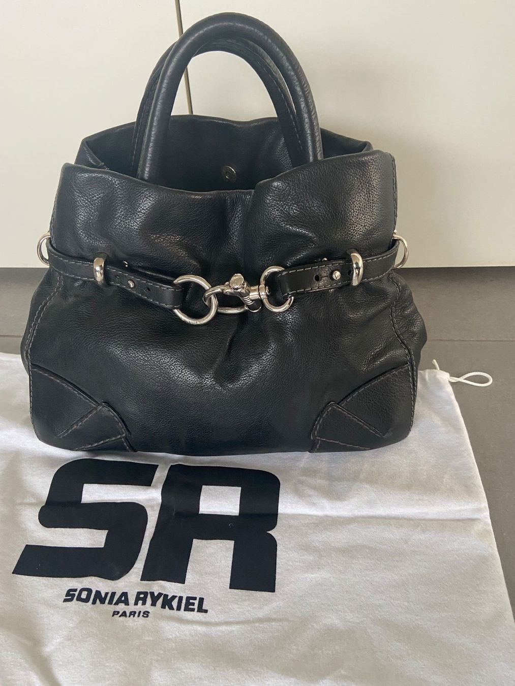 Sonia Rykiel Borse da donna: Sonia Rykiel Ledertasche schwarz – Usato da Zug venduto da bof03 1