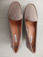 Geox Respira Wildleder Schuhe mit Keilabsatz, Grösse 38