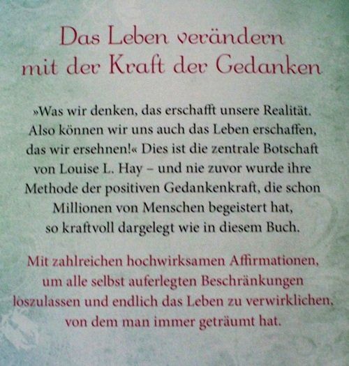 Libri: Du kannst es! Louise Hay – Usato da Schlatt TG venduto da annesbuecher 1