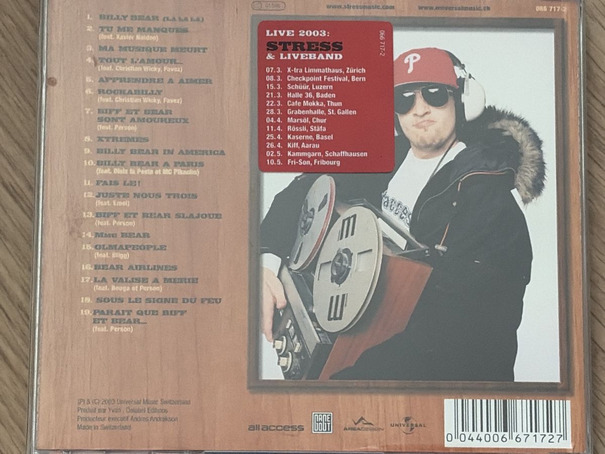 CD: Stress – Usato da Zürich venduto da Collector69 1