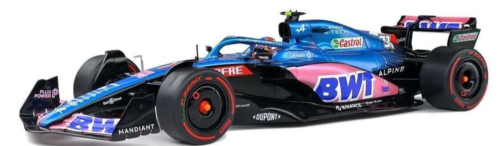 Modèle Réduit 1:18 Solido Renault F1 A522 BWT #31 GP Australie 2022 Esteban Ocon - Neuf