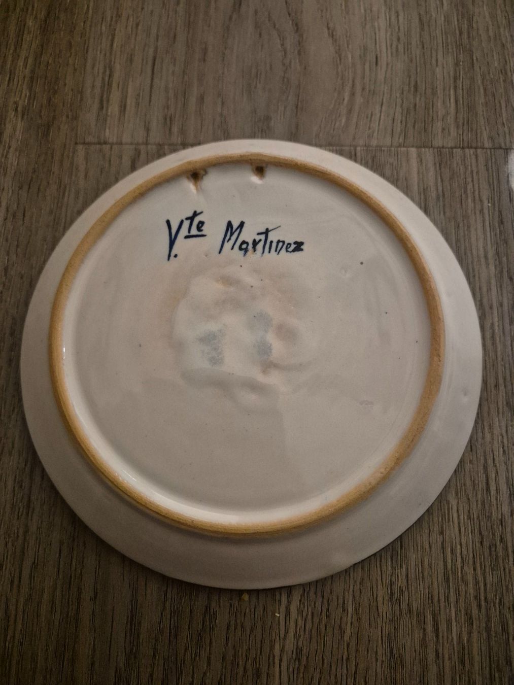 Piatti: Handbemalter Teller von V.te Martinez – Usato da Eglisau venduto da nicij79 1